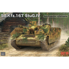 Sd.Kfz.167 StuG.IV Early Production w/full interior & workable track links  арт. 5061