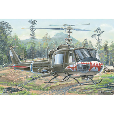 Американский многоцелевой вертолет UH-1 Huey B/C  арт.  81807