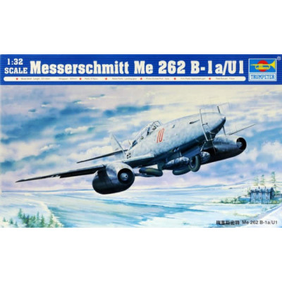 Мессершмидт Me.262B-1a/U1 (Messerschmitt Me.262) - немецкий турбореактивный истребитель арт. 02237