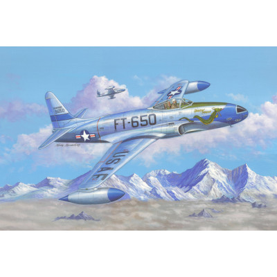 81725 F-80C Shooting Star fighter (TRUMPETER)