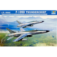 F-105 D (Thunderchief) - американский истребитель-бомбардировщик арт. 01617
