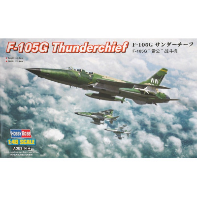F-105 G (Thunderchief) - американский истребитель-бомбардировщик арт. 80333