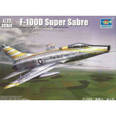 Супер Сейбр F-100 D (Super Sabre) - американский истребитель арт. 01649