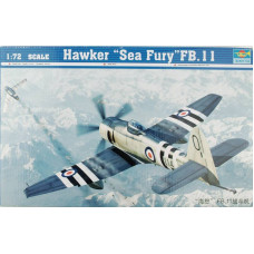 Хоукер «Си Фьюри» (Hawker Sea Fury) FB.11 - британский многоцелевой истребитель арт. 01631