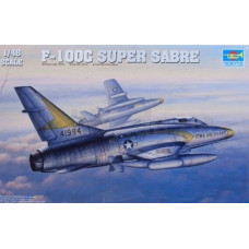 Супер Сейбр F-100 С (Super Sabre) - американский истребитель арт. 02838