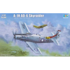 A-1H AD-6 Skyraider американский штурмовик (Trumpeter 02253)