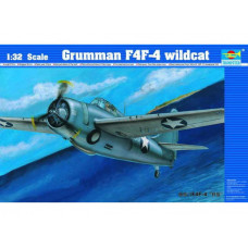 Грумман Уайлдкэт F4F-4 (Wildcat) - палубный истребитель арт.02223