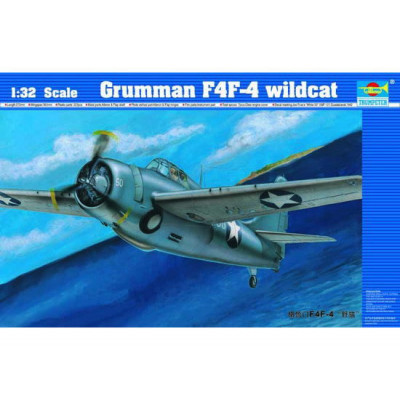 Грумман Уайлдкэт F4F-4 (Wildcat) - палубный истребитель арт. 02223