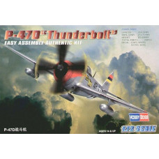 P-47D Тандерболт (P-47 Thunderbolt) - американский истребитель-бомбардировщик арт. 80257