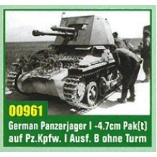 Немецкая САУ Panzerjager 1 (4.7 см) арт. 00961