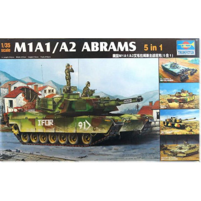Американский танк M1A1/A2 Абрамс (5/1) арт. 01535