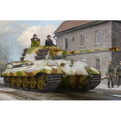 Немецкий танк Королевский тигр (Pz. Kpfw.VI Sd.Kfz.181 Tiger II) с башней Хеншель февраль 1945 арт. 84532