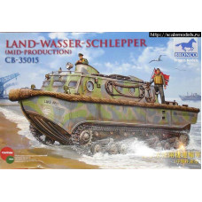 немецкий транспортный тягач-амфибия Land Wasser Schlepper (средняя версия) арт. 35015