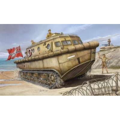 Немецкий трактор-амфибия LWS ранняя версия арт.82430
