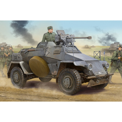 Вермахт легкий бронеавтомобиль Le.Pz.Sp.Wg (Sd.Kfz.221) ранний арт. 83813