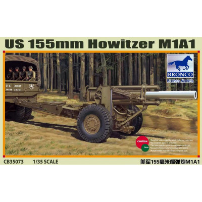 Американская гаубица M1 A1 155мм (BRONCO MODELS)