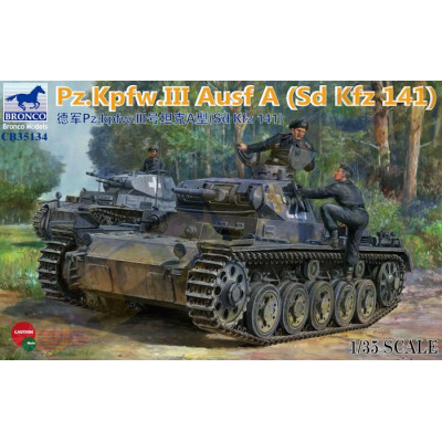 Немецкий танк Pz.Kpfw.III Ausf A (Sd.Kfz.141) арт.35134