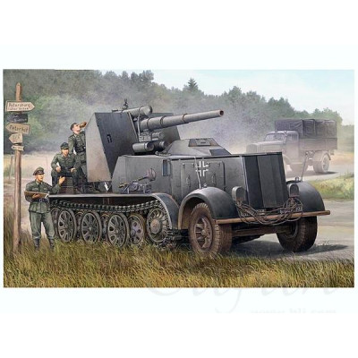 Немецкая 88-мм САУ Flak.18 Selbstfahrlafette арт. 01585