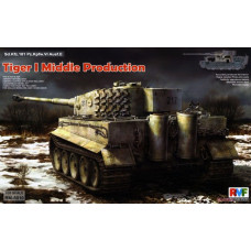 Немецкий тяжелый танк Тигр-1 (Tiger I Middle Production w/ Full Interior) арт. 5010