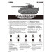 Немецкий тяжелый танк Тигр-1 (Tiger 1, поздняя версия, циммеритом) арт.09540
