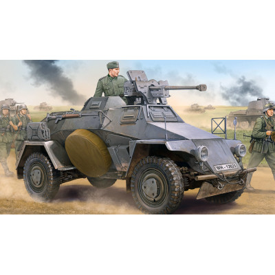 Немецкий легкий бронеавтомобиль Sd.kfz.221. арт. 83814