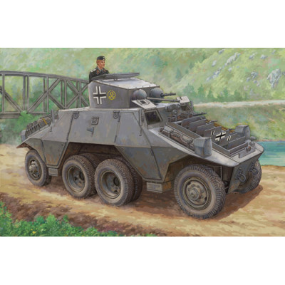 Тяжелый немецкий четырехосный бронеавтомобиль М-35 (ADGZ-Steyr) арт. 83890