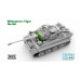 Немецкий тяжелый танк Тигр-1 Е ранний (Tiger I) интерьер корпус прозрачный арт. 5025
