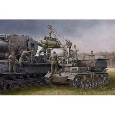 Подвозчик боеприпасов для мортиры Karl Pz. IV Ausf F Fahr gestel