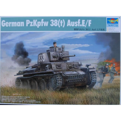 Немецкий легкий танк PzKpfw 38(t)