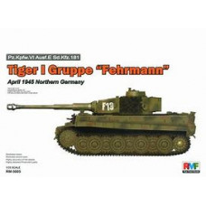 Немецкий тяжелый танк Тигр-1 (Tiger I Gruppe “Fehrmann” April,1945) арт. 5005