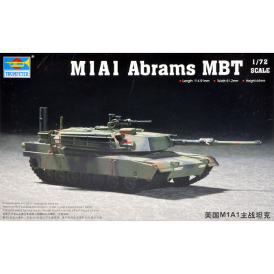 Американский танк M1A1 Абрамс (Abrams MBT) арт. 07276