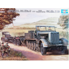 Немецкий полугусеничный тягач ФАМО Sd.Kfz.9 (18t) арт. 07275