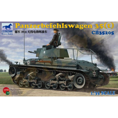 Легкий танк Panzerbefehlswagen 35(t) командирский арт. 35205