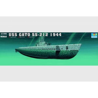Американская подводная лодка типа «Гато» (GATO) SS-212 1944 г. (TRUMPETER)
