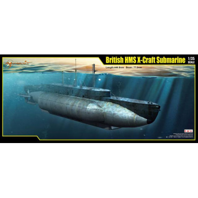 British HMS X Craft Submarine (Merit)