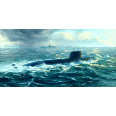 Japanese Soryu Class Attack Submarine (TRUMPETER)