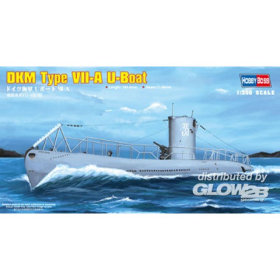 Подводная лодка ВМФ Германии Type VII-А (HOBBY BOSS)
