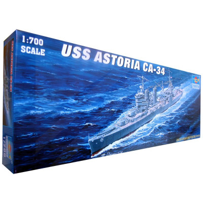 Американский тяжелый крейсер Астория (Astoria) CA-34 1942 г. (TRUMPETER)