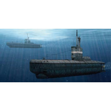 Немецкая прибрежная подводная лодка U-XXIII (длина модели 1 метр) арт. 35104
