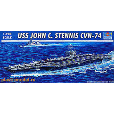 Авианосец ВМФ США Джон Стэннис (JOHN. STENNIS) CVN-74 (TRUMPETER)