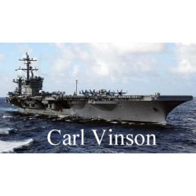 ВМФ США авианосец CVN-70 Карл Винсон (CARL VINSON) (MiniHobbyModels)