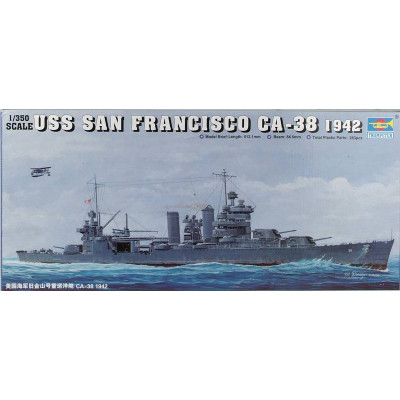 Американский тяжелый крейсер Сан-Франциско CA-38 (1944) (TRUMPETER)
