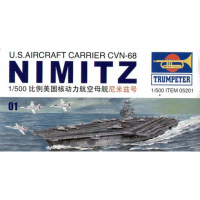 ВМФ США авианосец Нимиц (Nimitz) (CVN-68) (TRUMPETER)