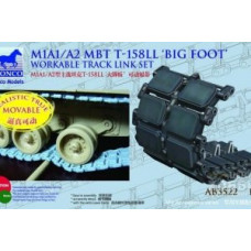 Траки Абрамс M1 A1/A2 T-158 LL 'Big Foot' арт. 3522